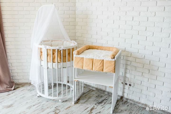 Детская кровать трансформер из массива