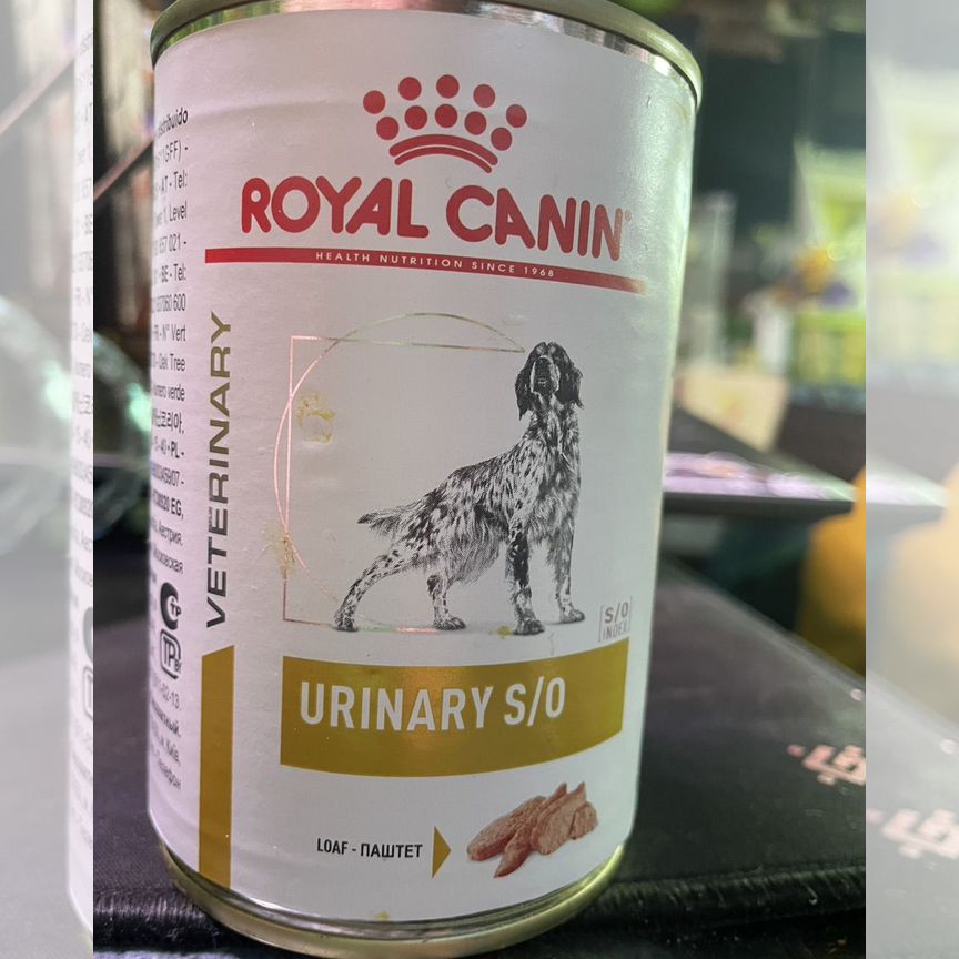 Влажный корм для собак Royal Canin Urinary S/O