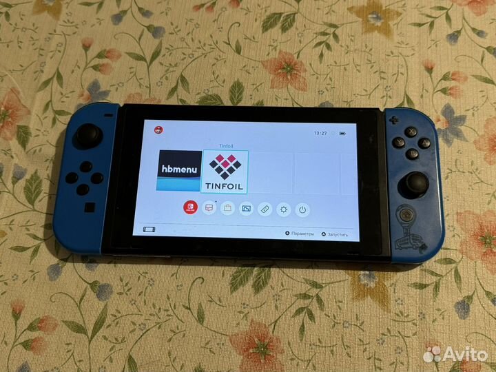 Nintendo switch rev 2 прошитая чип