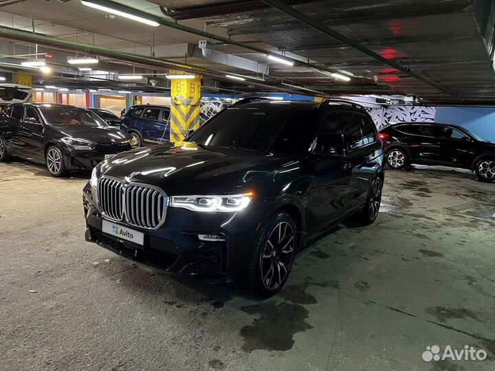 BMW X7 3.0 AT, 2019, 84 000 км