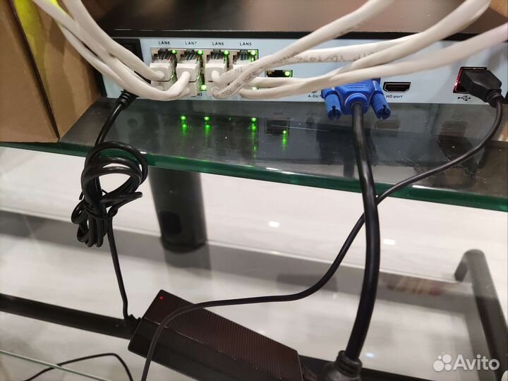 Комплект IP видеонаблюдения на 8 камер