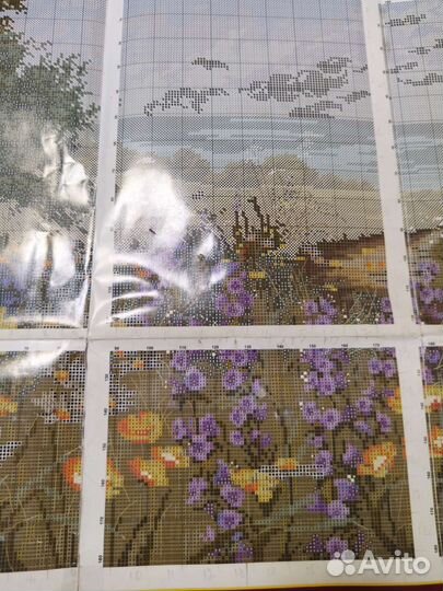 Остатки набора для вышивания