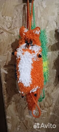 Мочалки ручной вязки