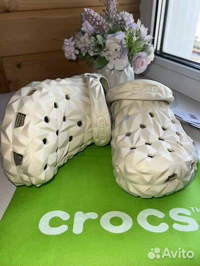 Crocs geometric сабо новая модель 39/40,41