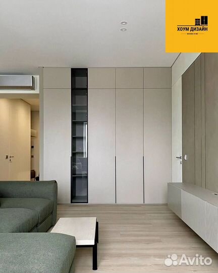 Шкаф распашной с зеркалом