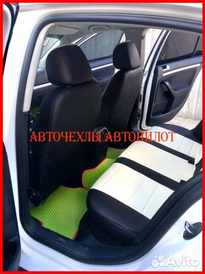 Чехлы Автопилот Volkswagen Jetta 5 из экокожи