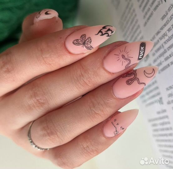 Комбинированный маникюр