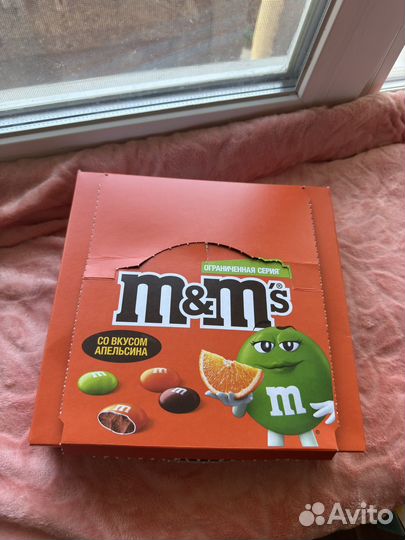 M&m's mms ммдмс эменденс апельсин драже