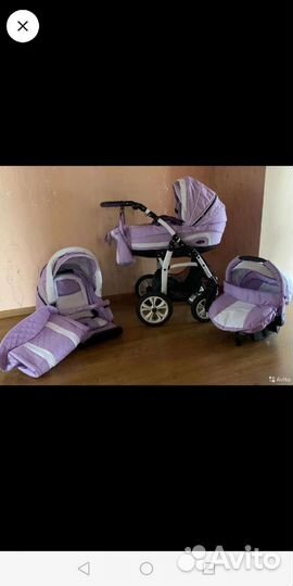 Коляска Gusio Briciola Carrera (3 в 1)