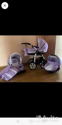 Коляска Gusio Briciola Carrera (3 в 1)