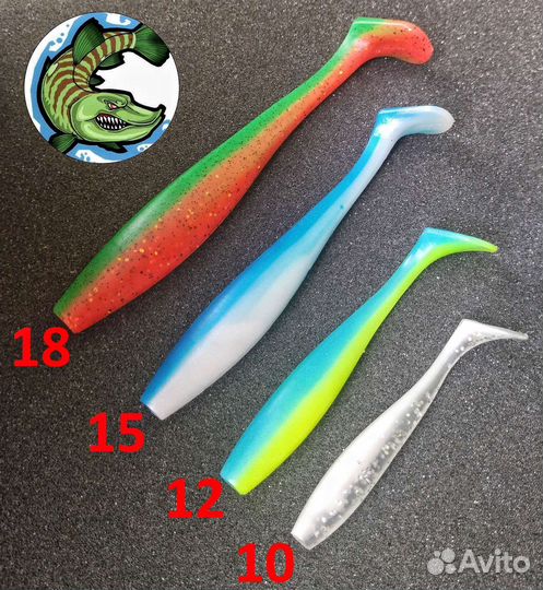 Силиконовые приманки Narval Choppy Tail