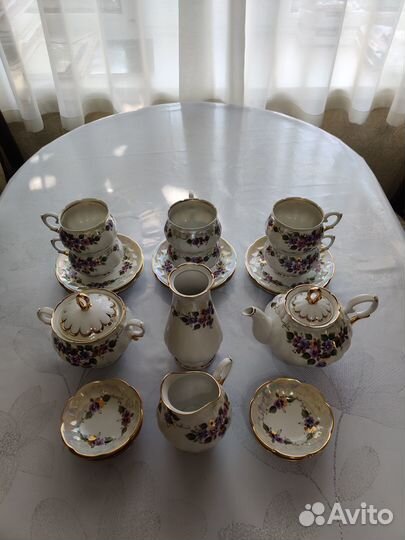 Чайный сервиз офз 22 предмета