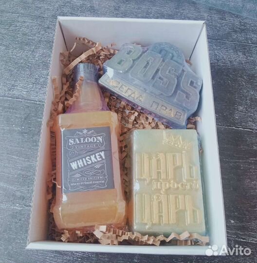 Подарочные наборы из мыла для мужчин