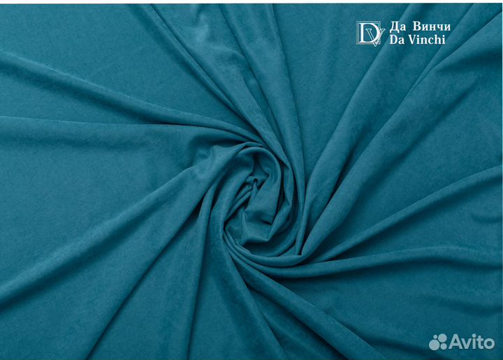 Шторы велюр-канвас с подхватами