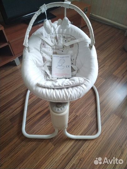 Детские электронные качели graco