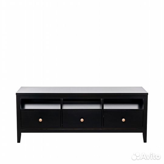 Тумба под тв чёрная Leset Мира 03