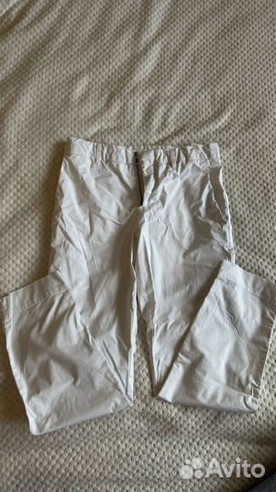 Белые брюки Peak Performance