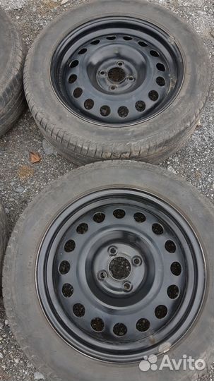 Штампованные диски 4100r16 et61.0 renault