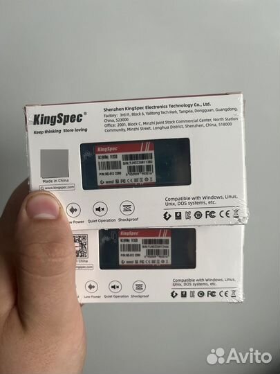 Ssd KingSpec m2 nvme 512gb (NE-512 2280)