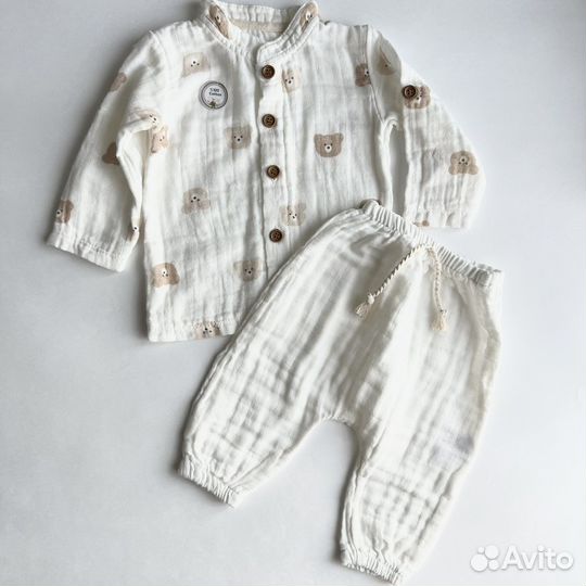 Муслиновый костюм детский