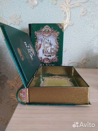 Жестяные коробки Basilur