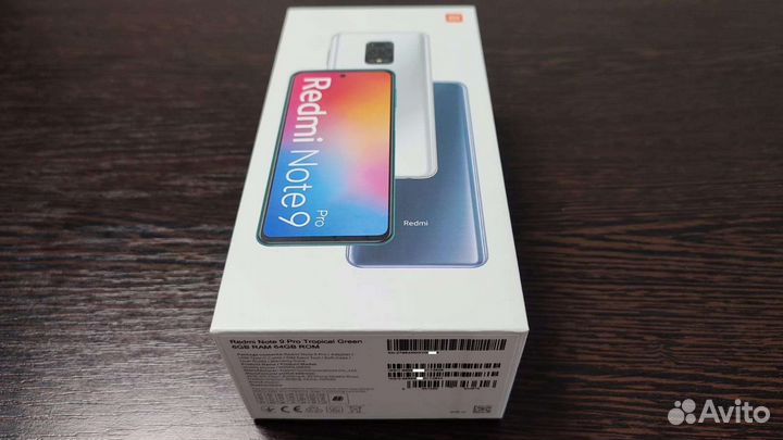 Коробка Телефона Xiaomi Redmi Note 9 Pro 6/64
