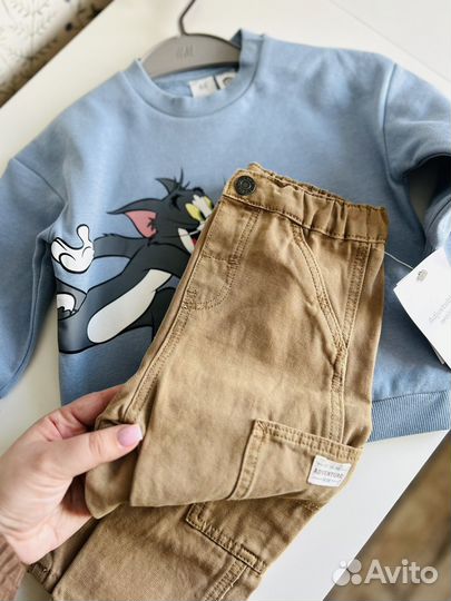 Джинсы на мальчика hm 80