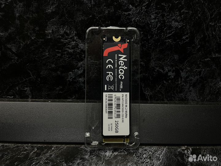SSD NVMe M2 Netac NV3000 250Gb
