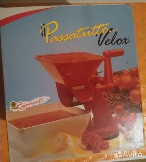 Мясорубка для томатов il Passatutto Velox