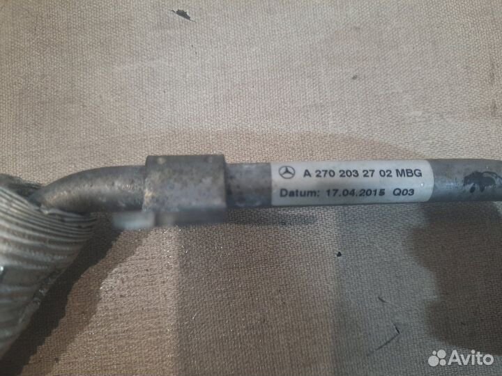 Трубка охлаждения турбины Mercedes Gla180 X156