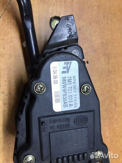 Педаль газа фольксваген шаран