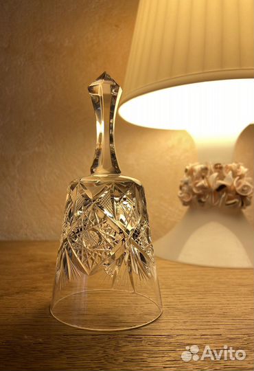 Колокольчик хрустальный Bohemia