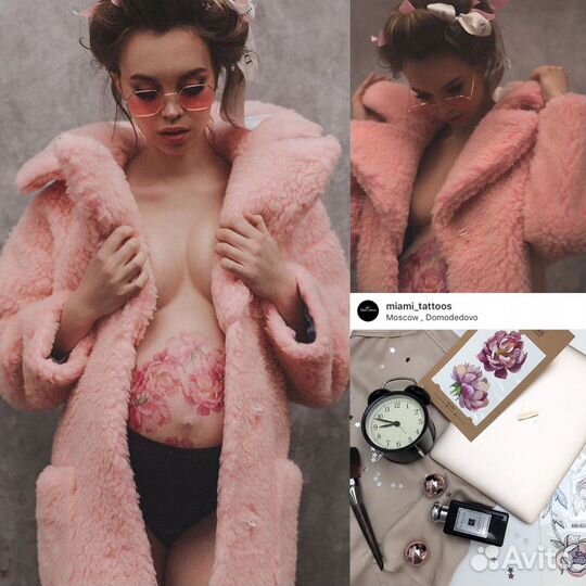 Переводные татуировки Miami Tattoos Слайдеры-тату