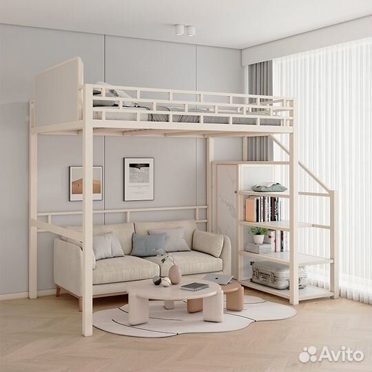 Кровать чердак для подростка с рабочей зоной