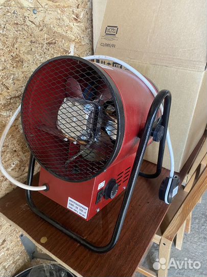 Пушка электрическая тепловая кэвп 3/6, квт 220