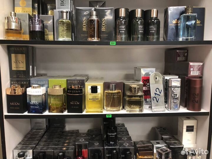 Парфюмерия в оригинальном качестве в ассортименте