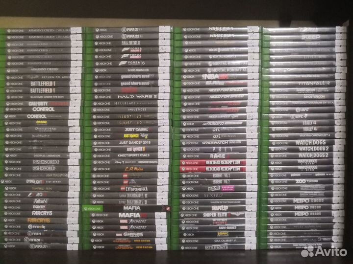 Обмен и продажа лицензионных игр Xbox One
