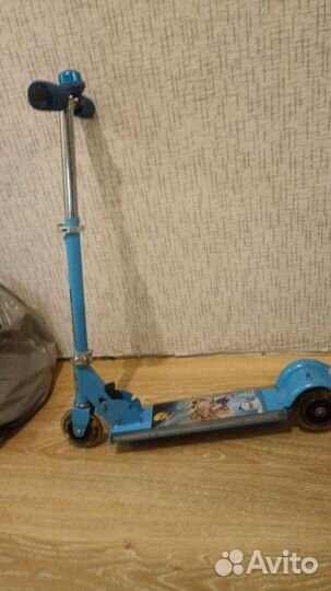 Самокат детский трехколесный бу
