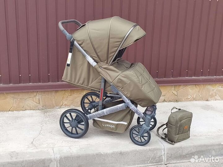 Коляска прогулочная внедорожник (Хаки)