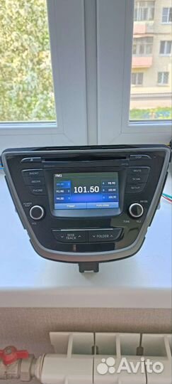 Штатная магнитола Hyundai elantra MD