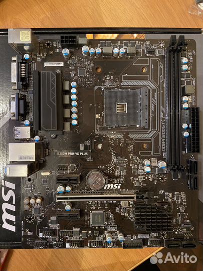 Материнская плата MSI B350M PRO VD-plus