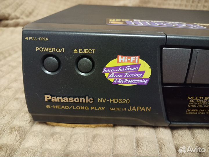 Видеомагнитофон panasonic HD 620 Hi - Fi stereo