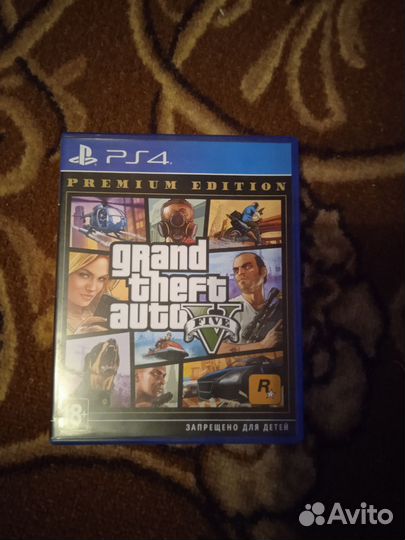 Диски на ps4 gta 5