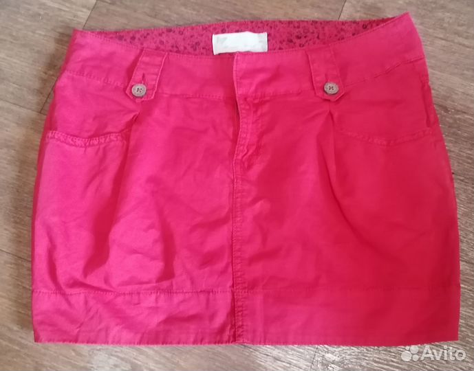 Юбка Stradivarius 44 р хлопок