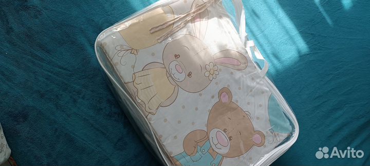 Бортики в детскую кроватку