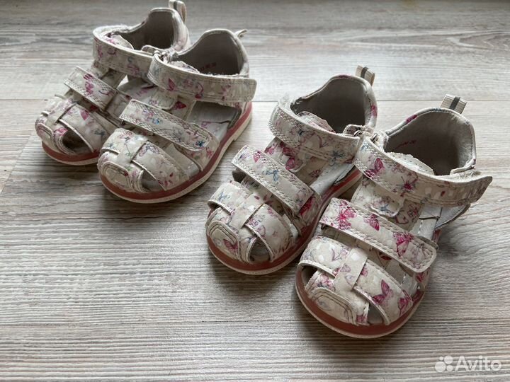 Босоножки для девочки 20 размер