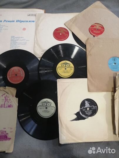 Коллекция пластинок на Татарском языке