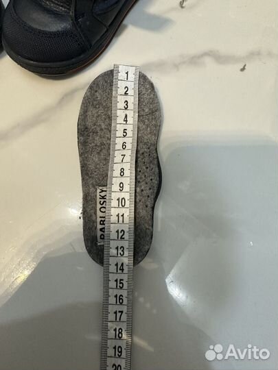 Ботинки нат кожа