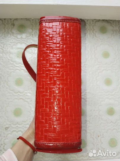 Сумка винтажная женская из итальянской соломки