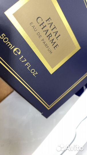 Fatal Charme Xerjoff - коробка от духов